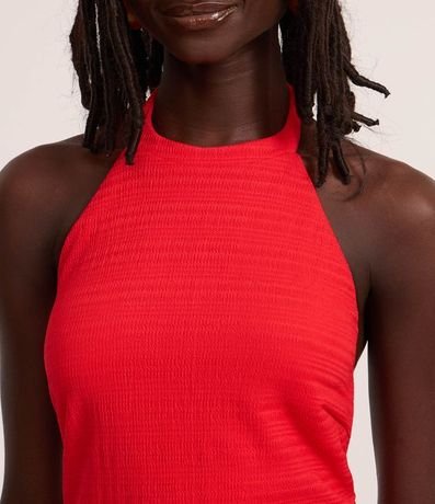 Vestido Long Midi con Frente Única y Escote en V en la Espalda 3