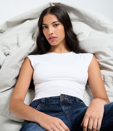 Body Básico en Microfibra con Escote Redondo