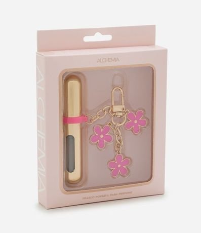 Porta Perfume Alchemia con LLavero de Flor