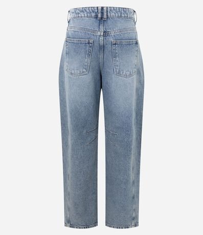 Pantalón Baggy en Jeans con Recortes y Pences 2