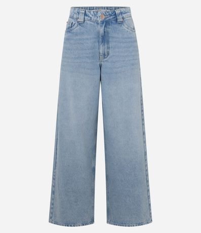 Pantalón de Jean Wide Leg con Cintura Baja 4