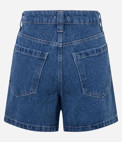 Short Mom en Jeans con Recorte en Bolsillo Carpintero 6