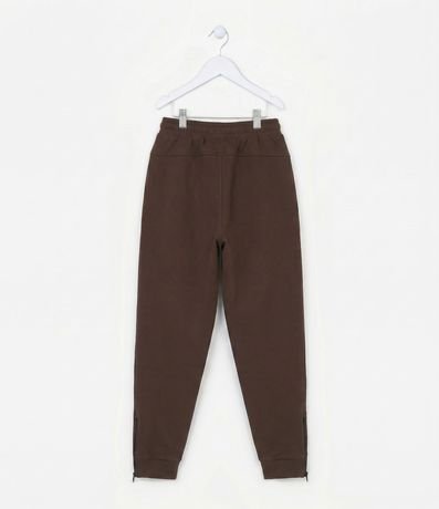 Pantalón Infantil con Recortes Cremallera en el Ruedo - Talle 5 a 14 años 3