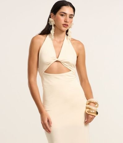 Vestido New Midi en Jersey Frente Única 2