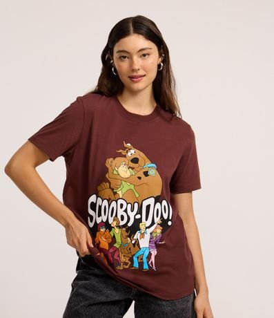 Remera T-shirt en Algodón con Estampa Scooby Doo
