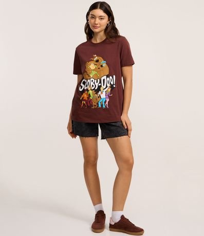 Remera T-shirt en Algodón con Estampa Scooby Doo 2