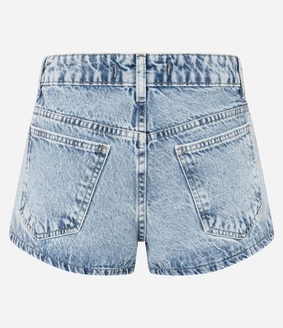 Short Micro en Jeans de Cintura Baja con Correntinha de Estrellas 7