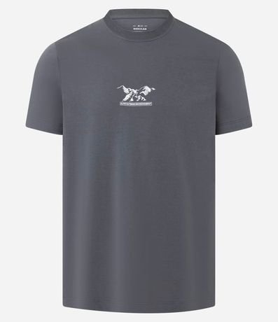 Remera T-Shirt en Algodón con Estampa Montaña 6
