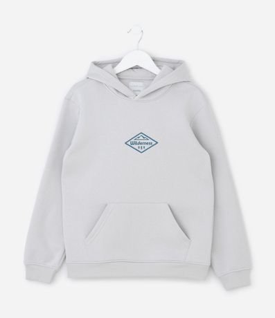 Buzo Infantil con Capucha y Estampa Wilderness – Talle 5 a 14 años