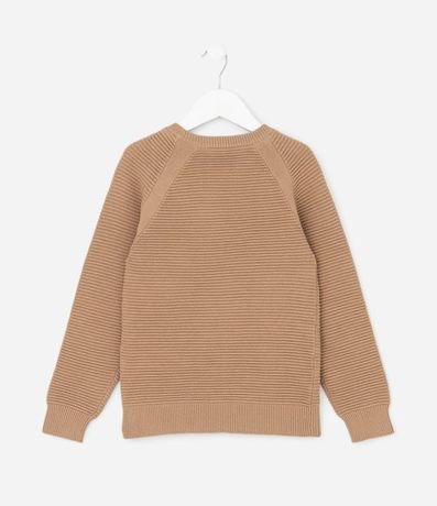 Buzo Infantil Canelado con Sisa Raglán - Talle 5 a 14 años 2