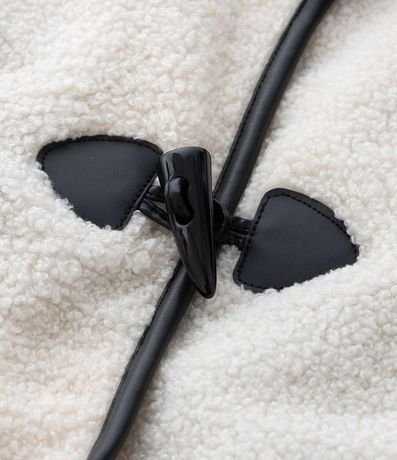 Campera Infantil en Sherpa con Detalle Contrastante  – Talle 1 a 6 años 6