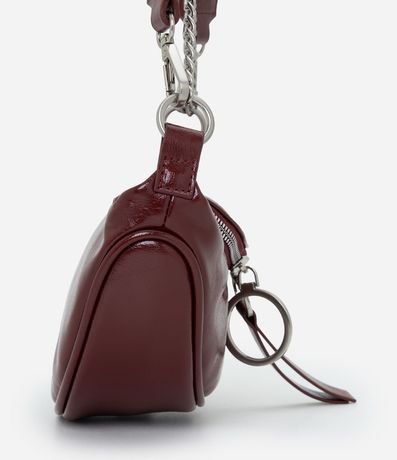 Cartera Riñonera Pequeña en PU con Correa de Cadena 6