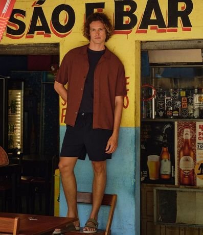 Camisa Regular con Textura y Efecto Ganchillo 2