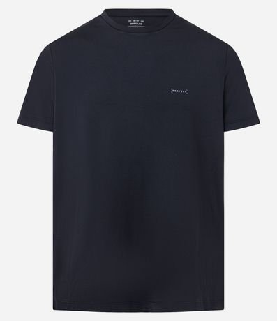 Remera Deportiva Regular con Tecnologia Dry y Estampa Localizada 6