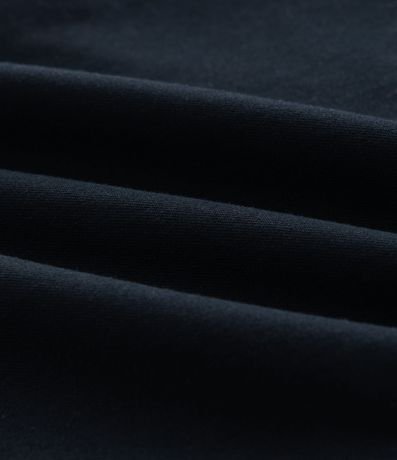 Pantalón Sarga Lisa con Cintura Elástica y Lazo Modelo Relaxed 7