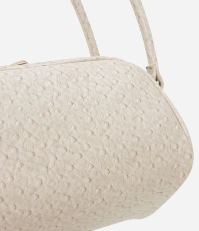 Cartera Mediana Rectangular con Textura y Correas Dobles 6