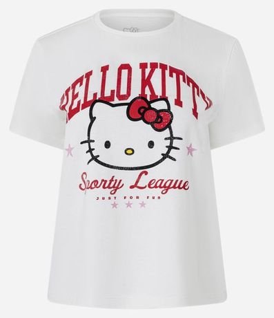 Remera T-shirt en Algodón con Estampa Hello Kitty 4