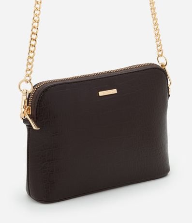 Cartera Transversal en PU con Cadena Desmontable