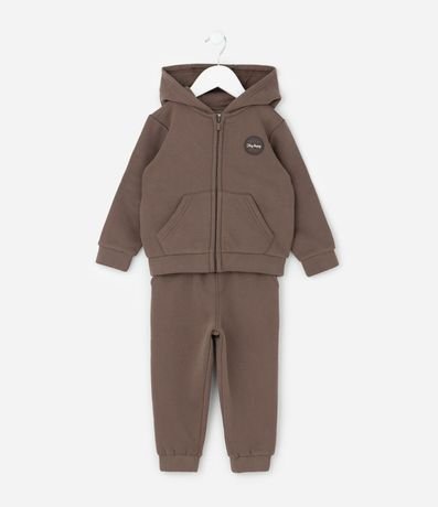 Conjunto Infantil Buzo con Bordado en Chenille y Pantalón – Talle 1 a 5/6 años 2