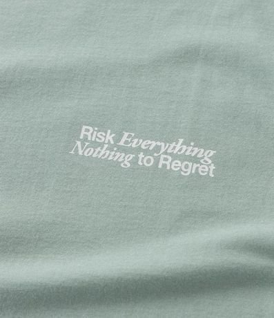 Remera Boxy en Algodón con Estampado Lettering 7