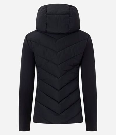 Campera Acolchoada con Mangas y Laterales en Malla 3