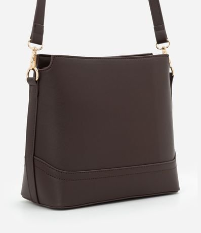 Cartera Pequeña en Material Sintético con Detalles Metalizados 3