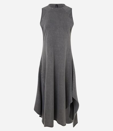 Vestido New Midi Marmorizado con Puntas en el Ruedo 5