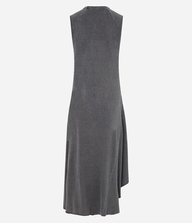 Vestido New Midi Marmorizado con Puntas en el Ruedo 6