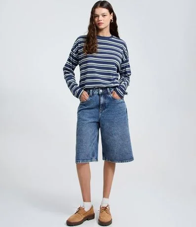 Bermuda Jorts en Jeans con Bolsillos 2