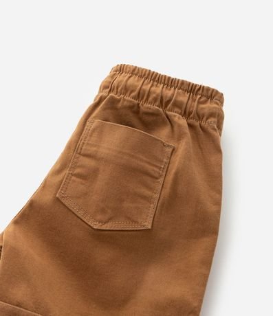 Bermuda Infantil en Sarga con Bolsillo Cuchillo - Talle 1 a 6 Años 4