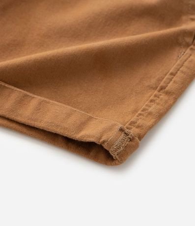 Bermuda Infantil en Sarga con Bolsillo Cuchillo - Talle 1 a 6 Años 6