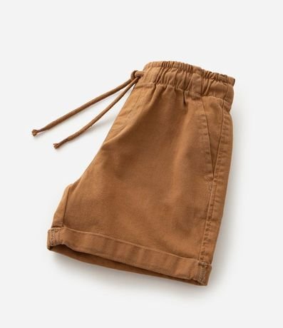 Bermuda Infantil en Sarga con Bolsillo Cuchillo - Talle 1 a 6 Años 7