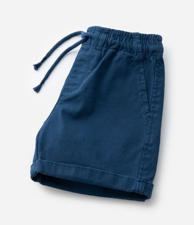 Bermuda Infantil en Sarga con Bolsillo Cuchillo - Talle 1 a 6 Años 7