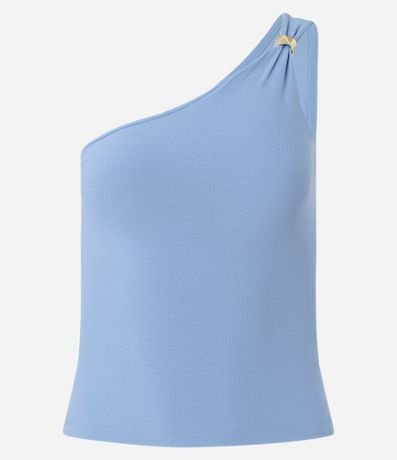 Blusa en Poliamida con Adorno y Bretel Ancho 5