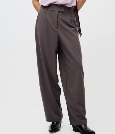 Pantalón Barrel sastrería con Recortes Delanteros 2