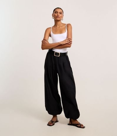 Body de Bretel en Microfibra con Escote U 2