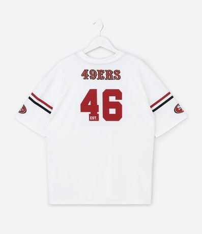 Remera Infantil Deportiva con Estampado 49ers NFL – Talle 5 a 14 años 2