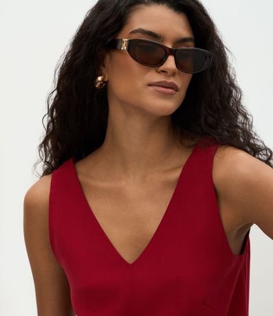Musculosa en Viscosa con Escote V 3