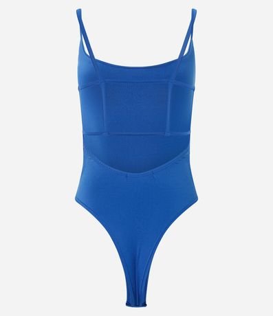 Body en Microfibra Frente Única con Bretel Fino 6