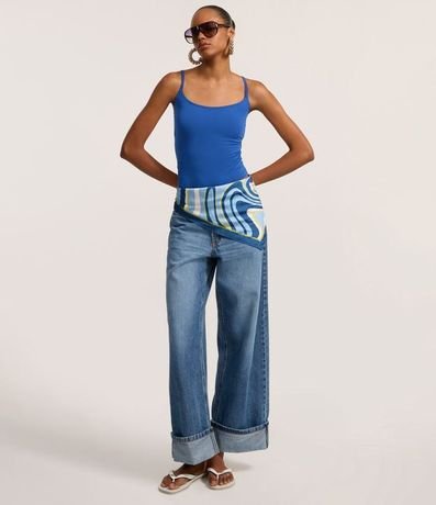 Body en Microfibra Frente Única con Bretel Fino 2