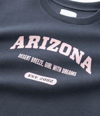 Saco Infantil con Lettering Arizona en Chenille – Talle 7 a 16 años 7