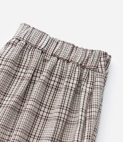 Pantalón Cargo Infantil en Sastre de Cuadros – Talle 5 a 14 años 5