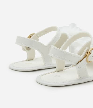 Sandalia Infantil con Frufrus y Cierre por Hebilla - Talle 13 al 16 2