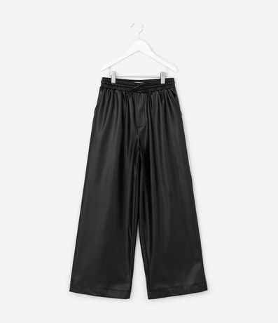 Pantalón Infantil Wide Leg con Cintura Clochard – Talle 5 a 14 años