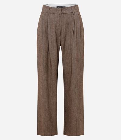 Pantalón Wide Leg Sastrer con Pliegues Delanteros 5
