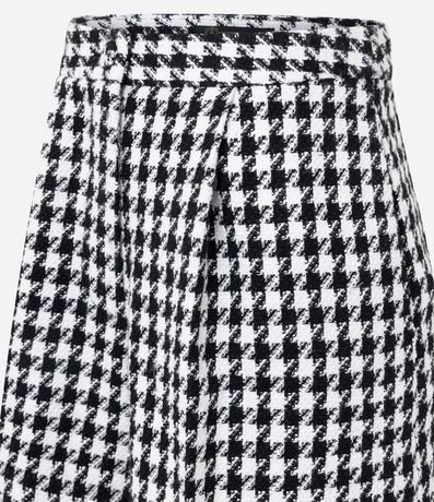 Short Corto con Estampa Pied de Poule 6