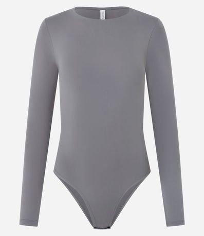 Body Básico en Poliamida con Mangas Largas 4