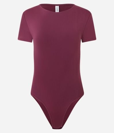 Body Básico en Poliamida con Mangas Cortas 4
