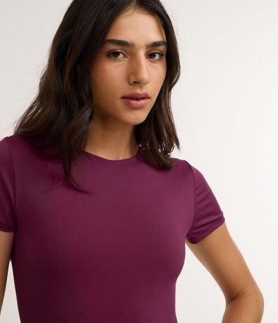 Body Básico en Poliamida con Mangas Cortas 3