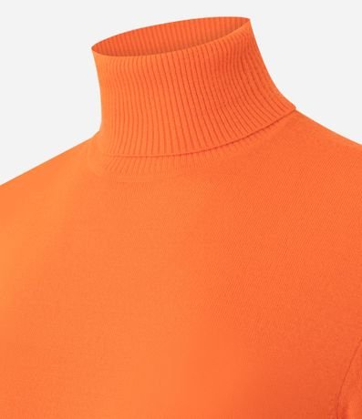 Suéter en Punto con Cuello Alto y Manga Larga 3